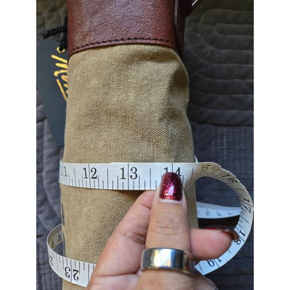 Mona B Cheers Wine Alcohol Holder Bag Upcycled NWT - Picture 3 of 4